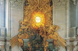 Cathedra of St. Peter in Glory in St.Peter’s Basilica