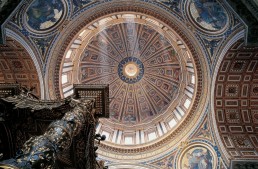 The Cupola in St. Peter’s Basilica – Interior view